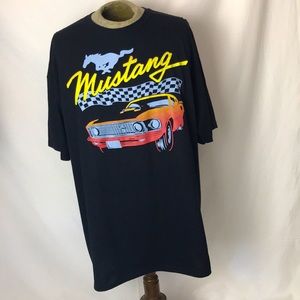 Ford Official product Mustang car black t-shirt Sz 2X